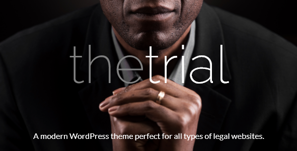The Trial - Law WordPress Theme Logo